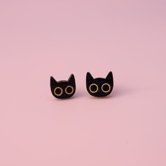 Black Cat Studs - MUKA