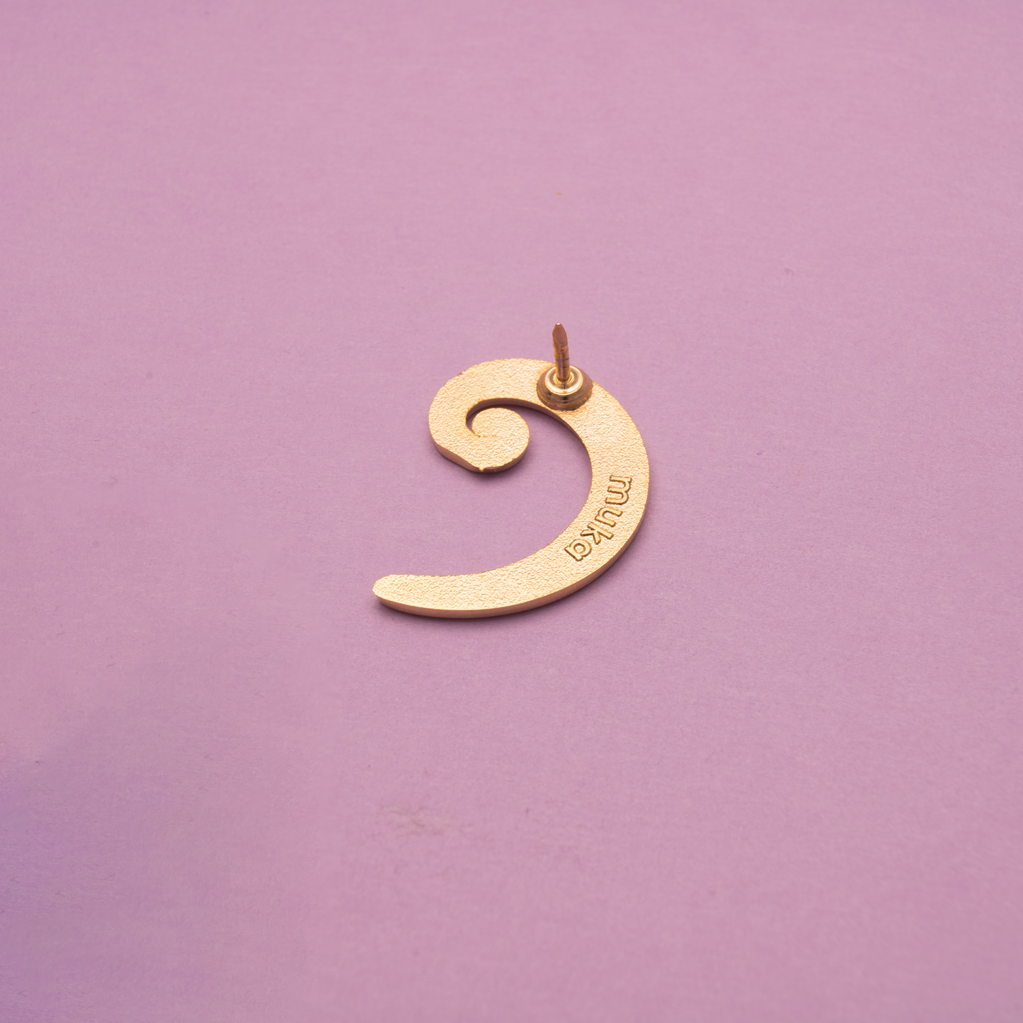 Fibonacci Swirl Pin - MUKA