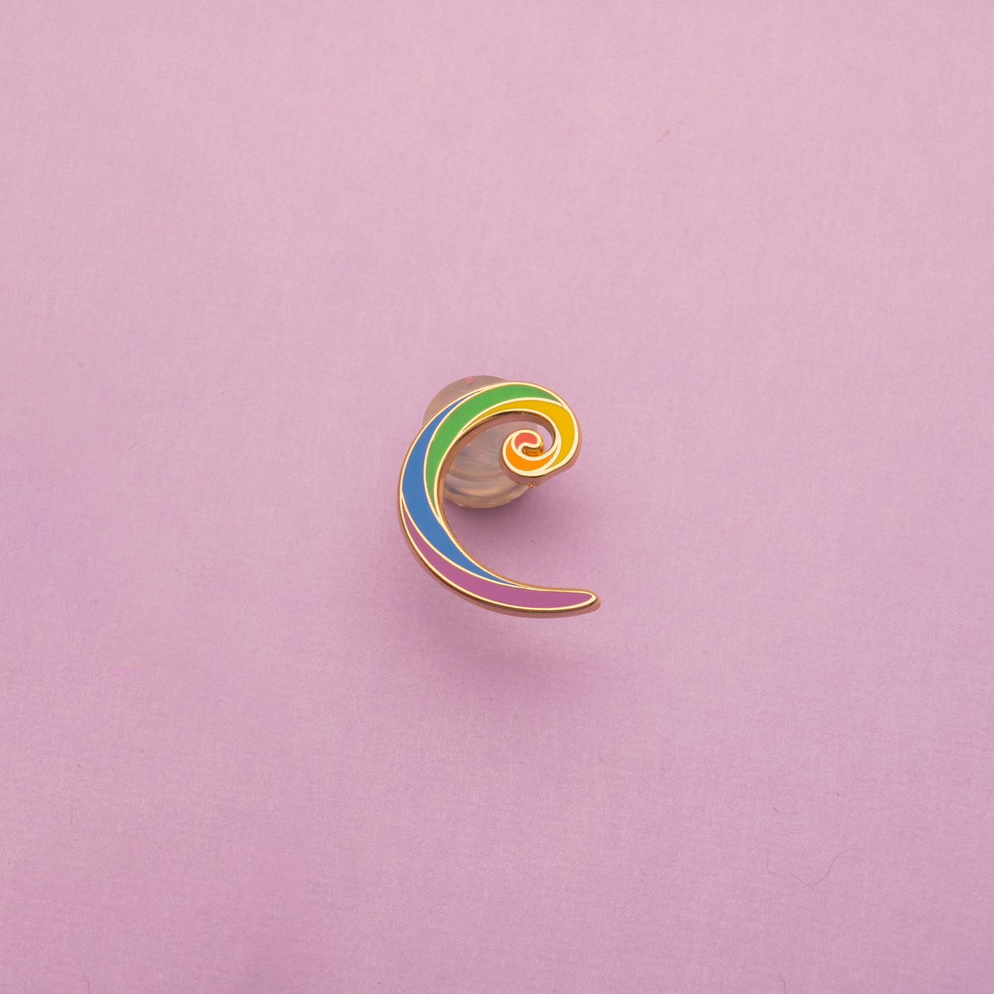 Fibonacci Swirl Pin - MUKA