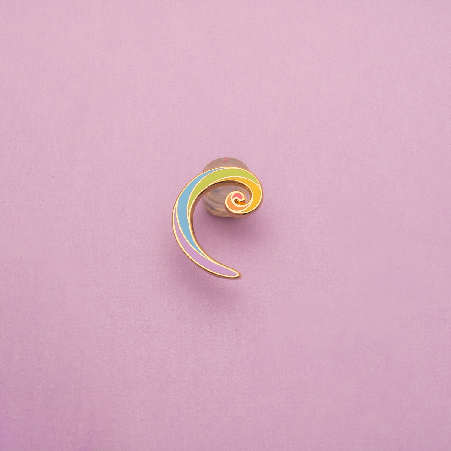 Fibonacci Swirl Pin - MUKA