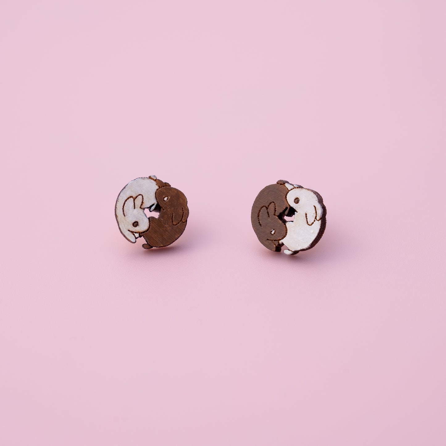 Moon Bunny Studs - MUKA