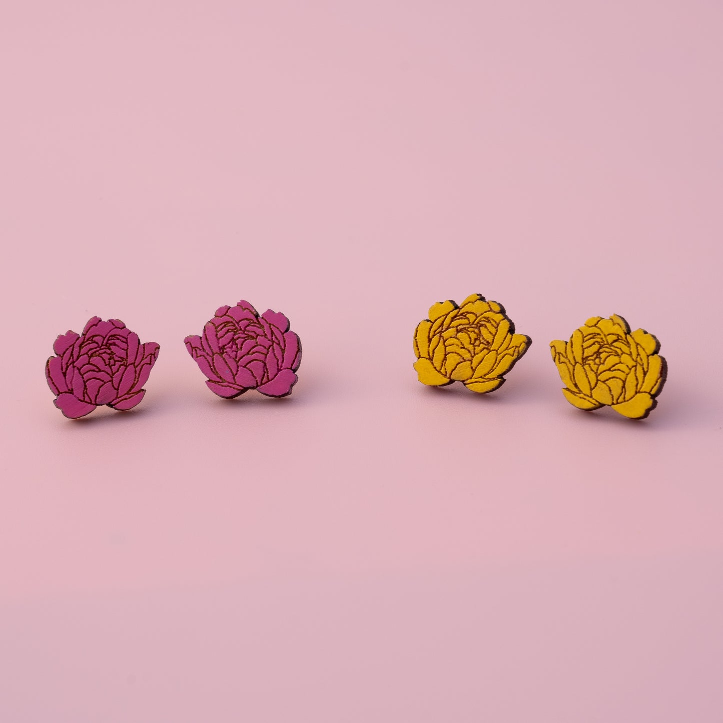 Peony Studs - MUKA