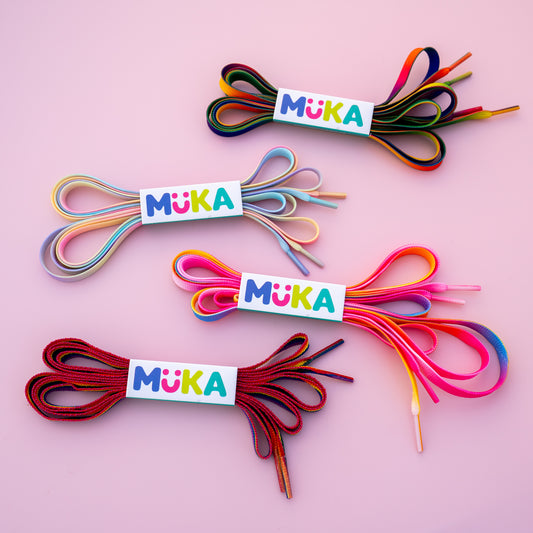 Shoelaces Rainbow Gradient - MUKA