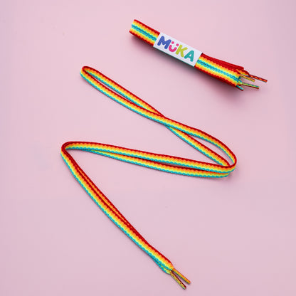 Shoelaces Rainbow Zigzag - MUKA