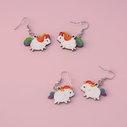 Rainbow Unicorn Dangle