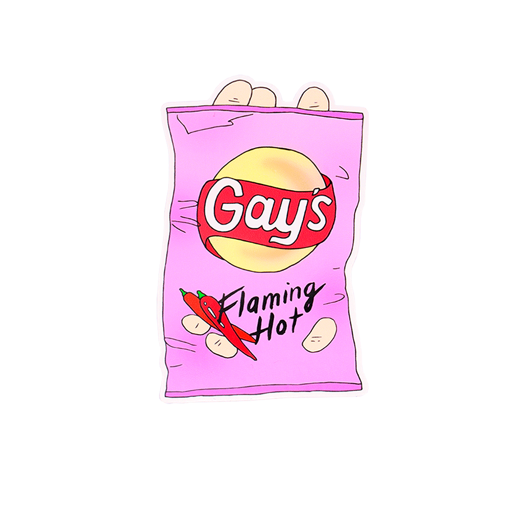 Flamin' Hot Gay's Sticker - MUKA