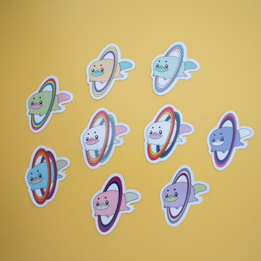 Pridapus Stickers - MUKA